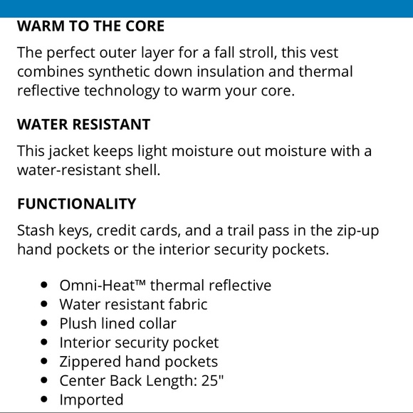 Columbia Ladies Omni Black Vest EUC Size 3X - Picture 2 of 9